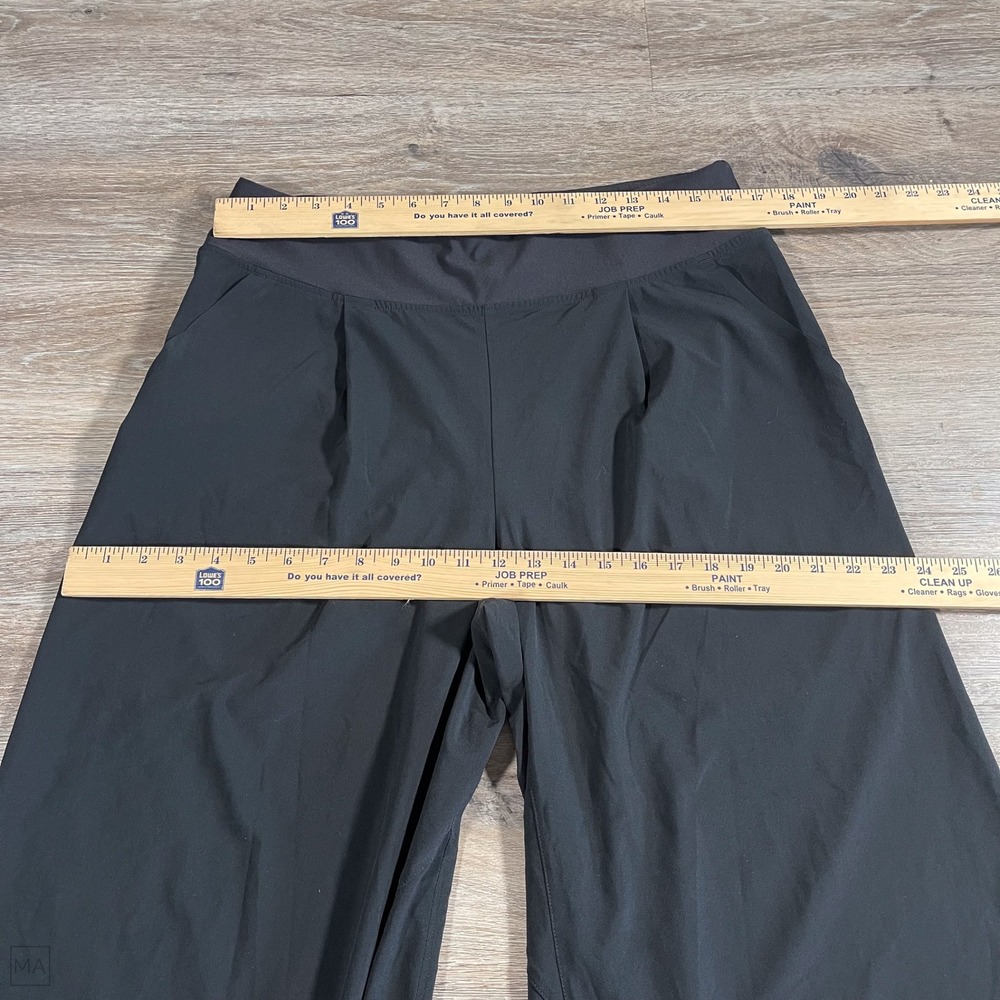 Title Nine Women's Pants Round Trip Wide Leg Crop Outdoor Athleisure L Black - Picture 5 of 9